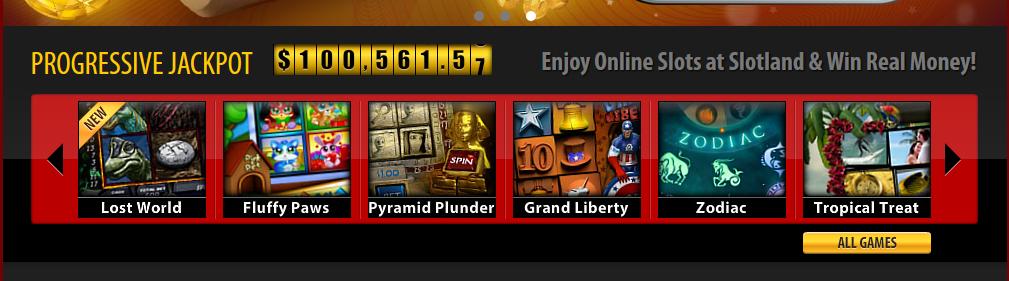 Slotland Casino Bonuses 2